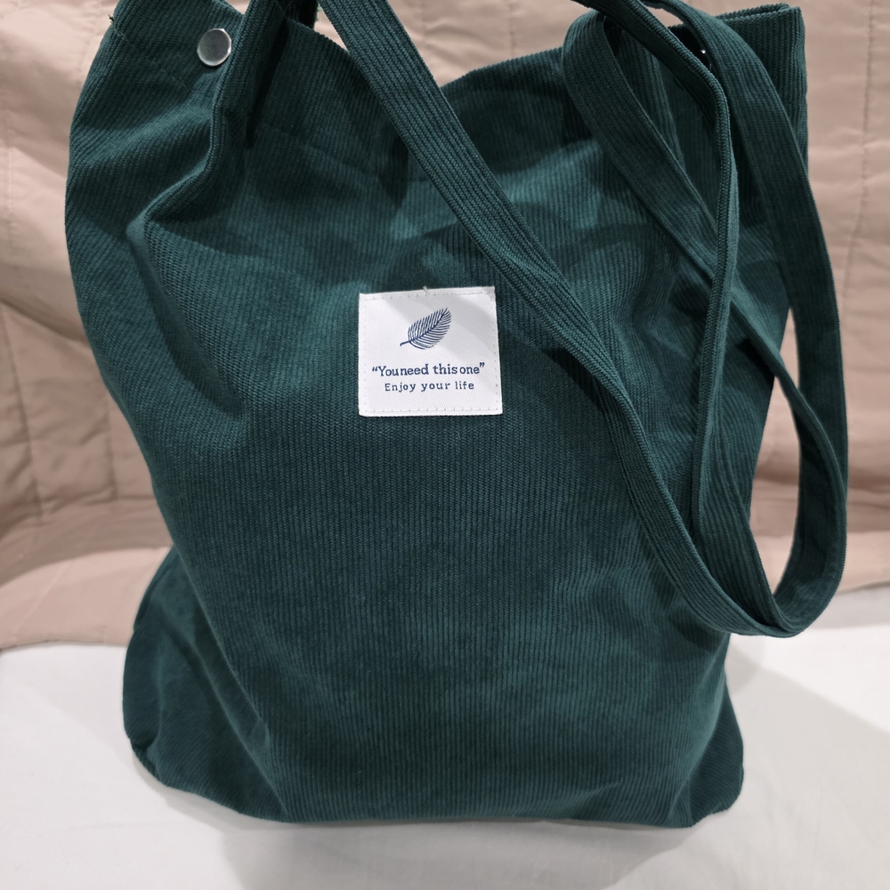 DarkTeal Green Tote Bag